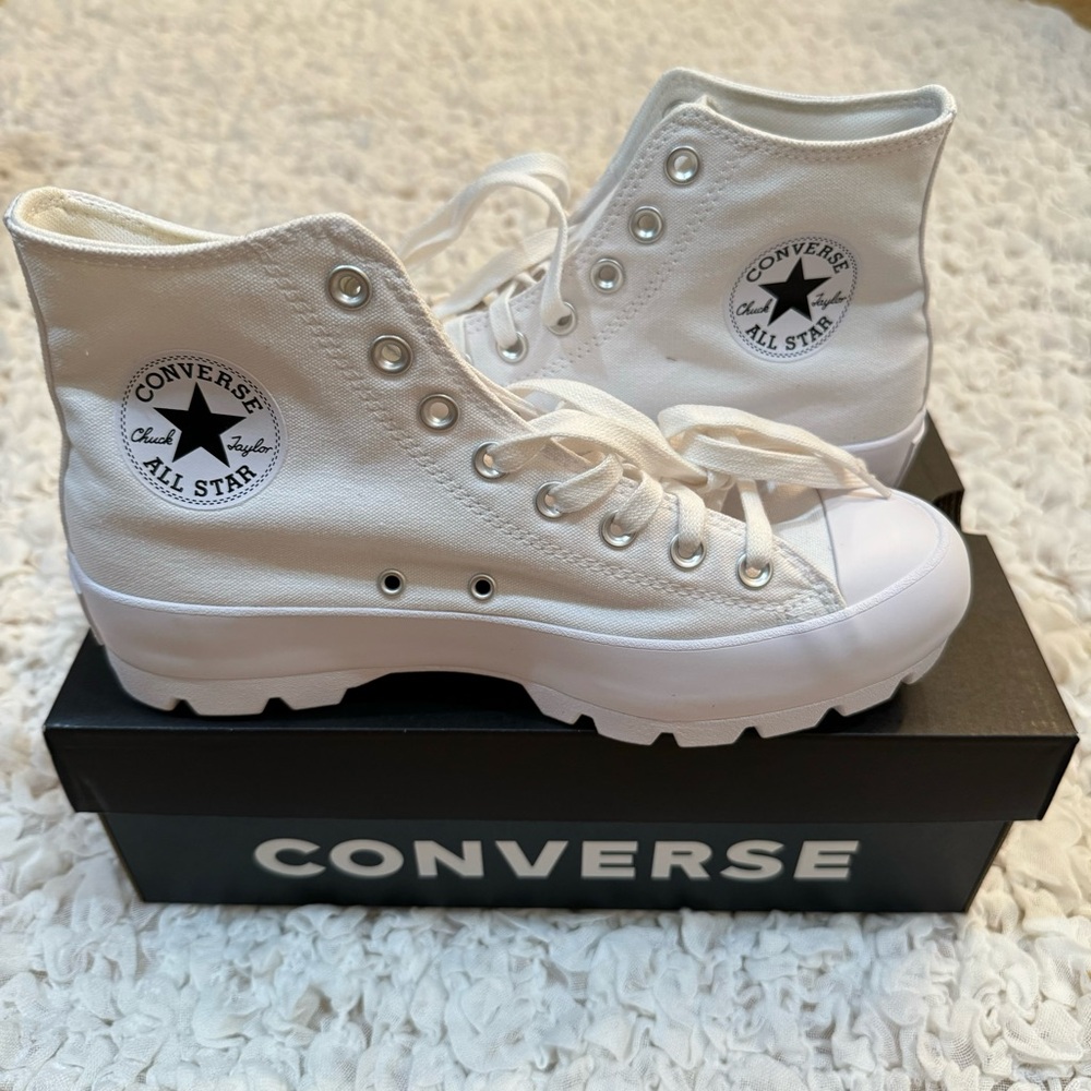 New Converse Chuck Taylor All Star Lugged High Top Shoes